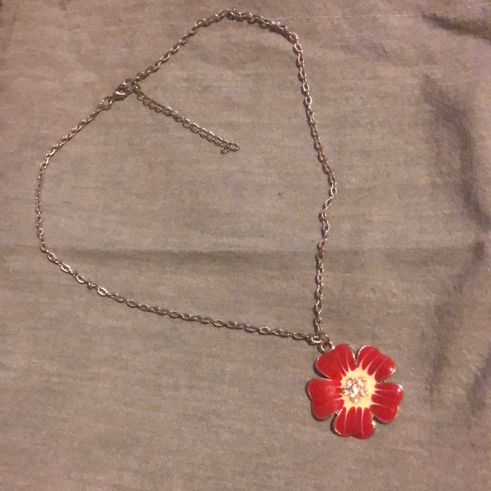 Enamel necklace